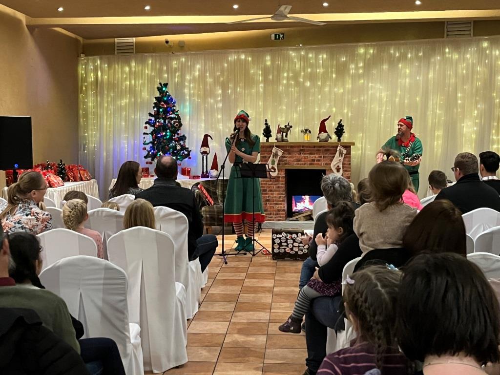 Kép a Mikulás ünnepségről