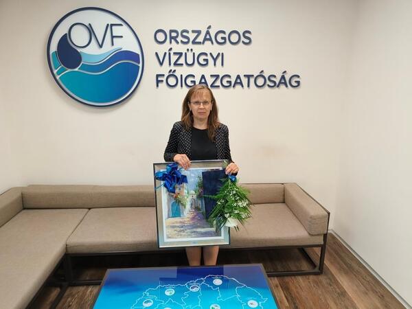 A képen látható: dr. Szőke Éva